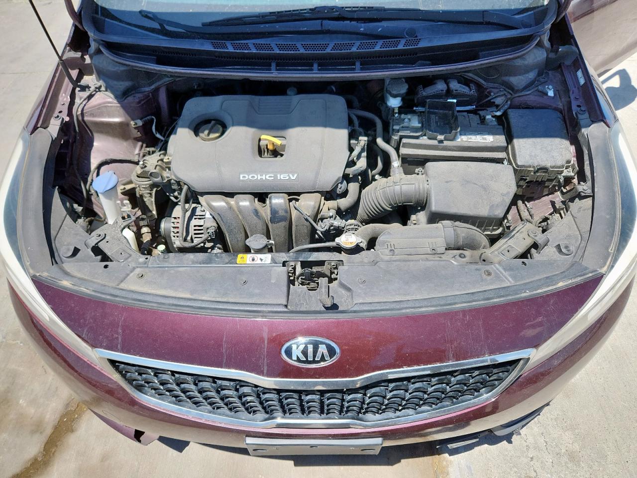 2017 Kia Forte Lx VIN: 3KPFK4A76HE049570 Lot: 63087135