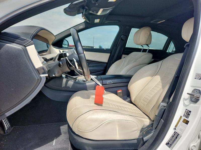  MERCEDES-BENZ S-CLASS 2018 Белы