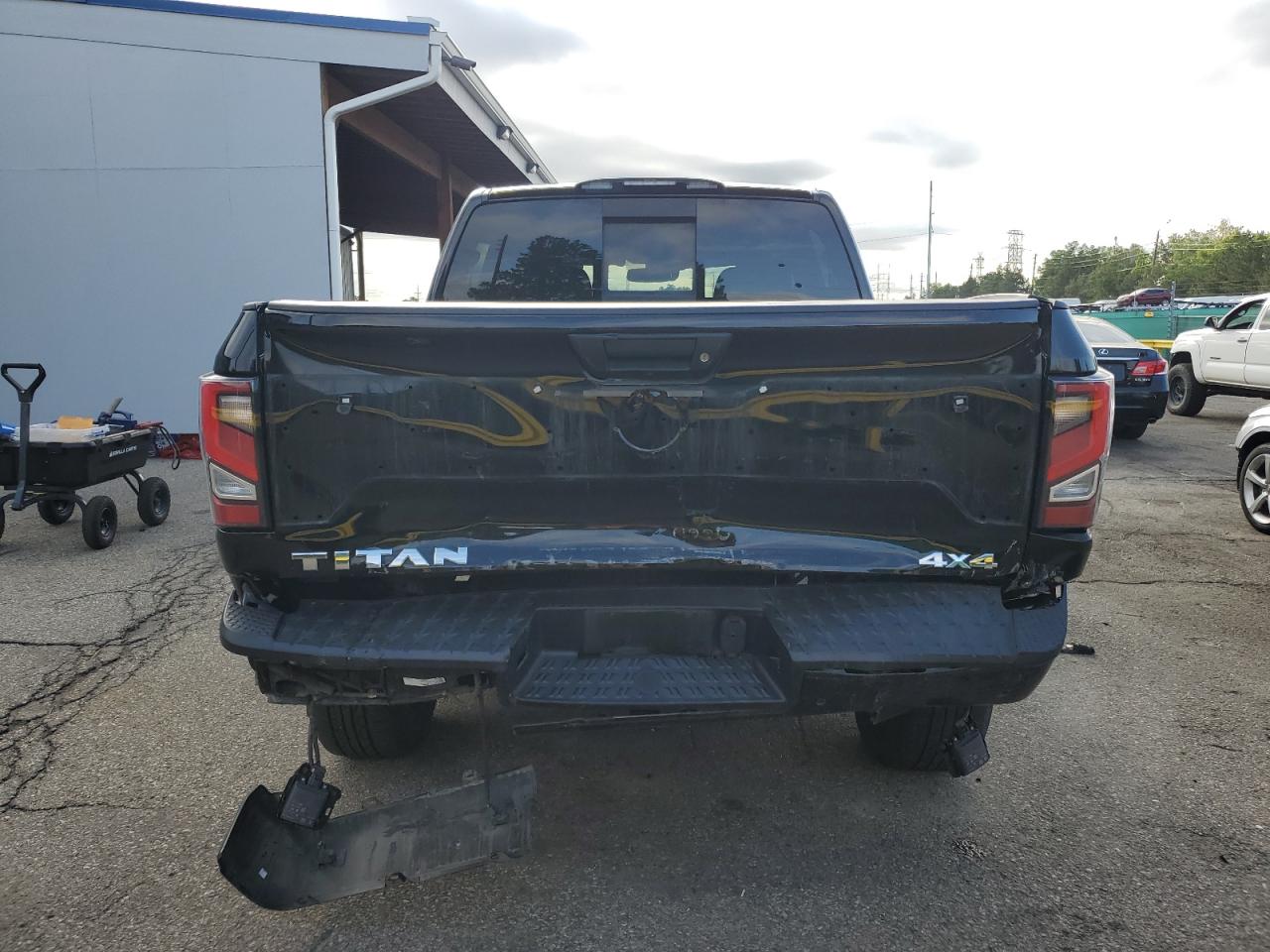 2021 Nissan Titan Sv VIN: 1N6AA1ED8MN517443 Lot: 61867695