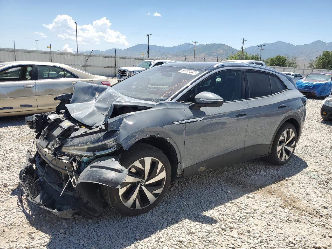 2021 Volkswagen Id.4 Pro S за продажба в Magna, UT - Front End