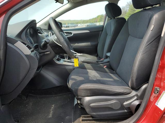  NISSAN SENTRA 2014 Czerwony