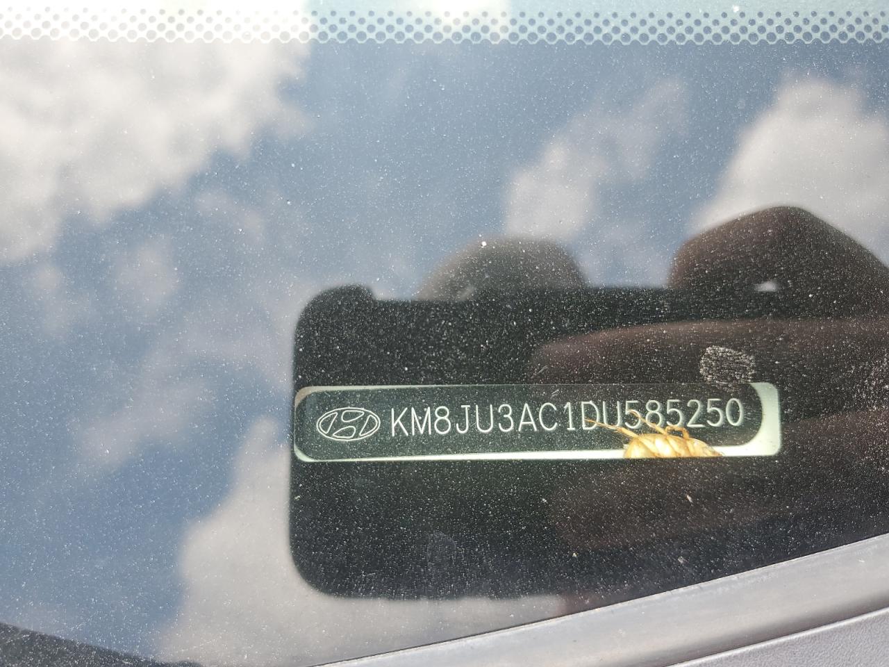 2013 Hyundai Tucson Gls VIN: KM8JU3AC1DU585250 Lot: 59805155