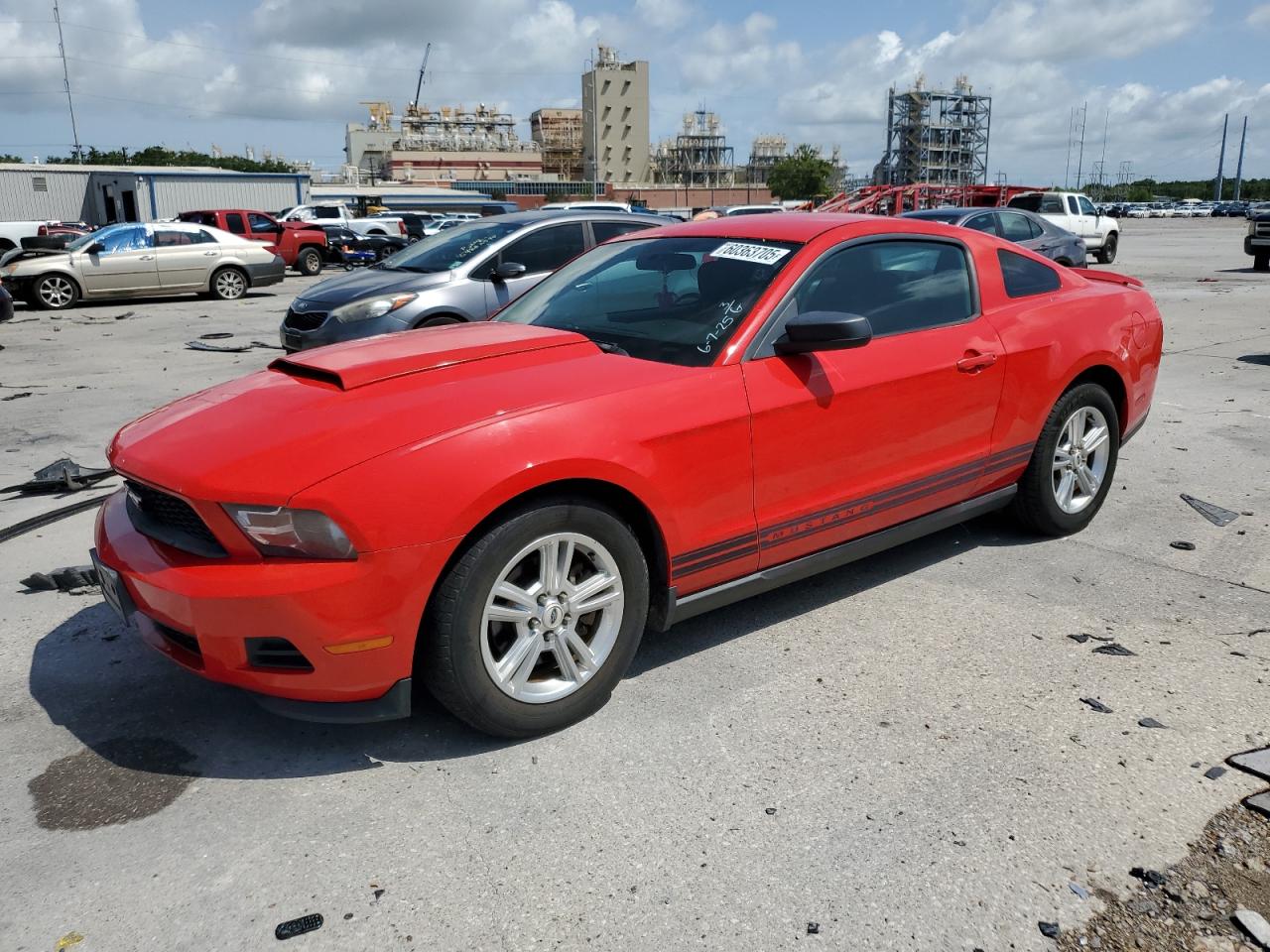 2011 Ford Mustang იყიდება New Orleans-ში, LA - Front End