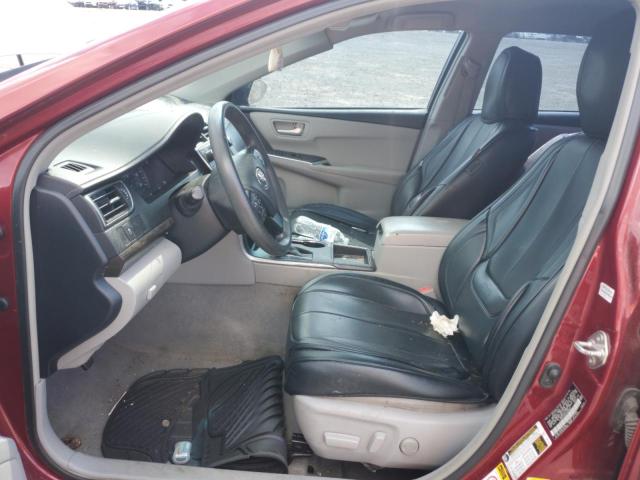 Sedans TOYOTA CAMRY 2015 Czerwony