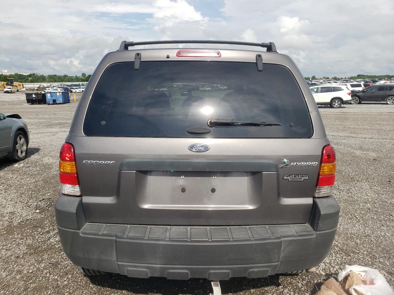 2006 Ford Escape Hev VIN: 1FMCU95H16KB21861 Lot: 61452165