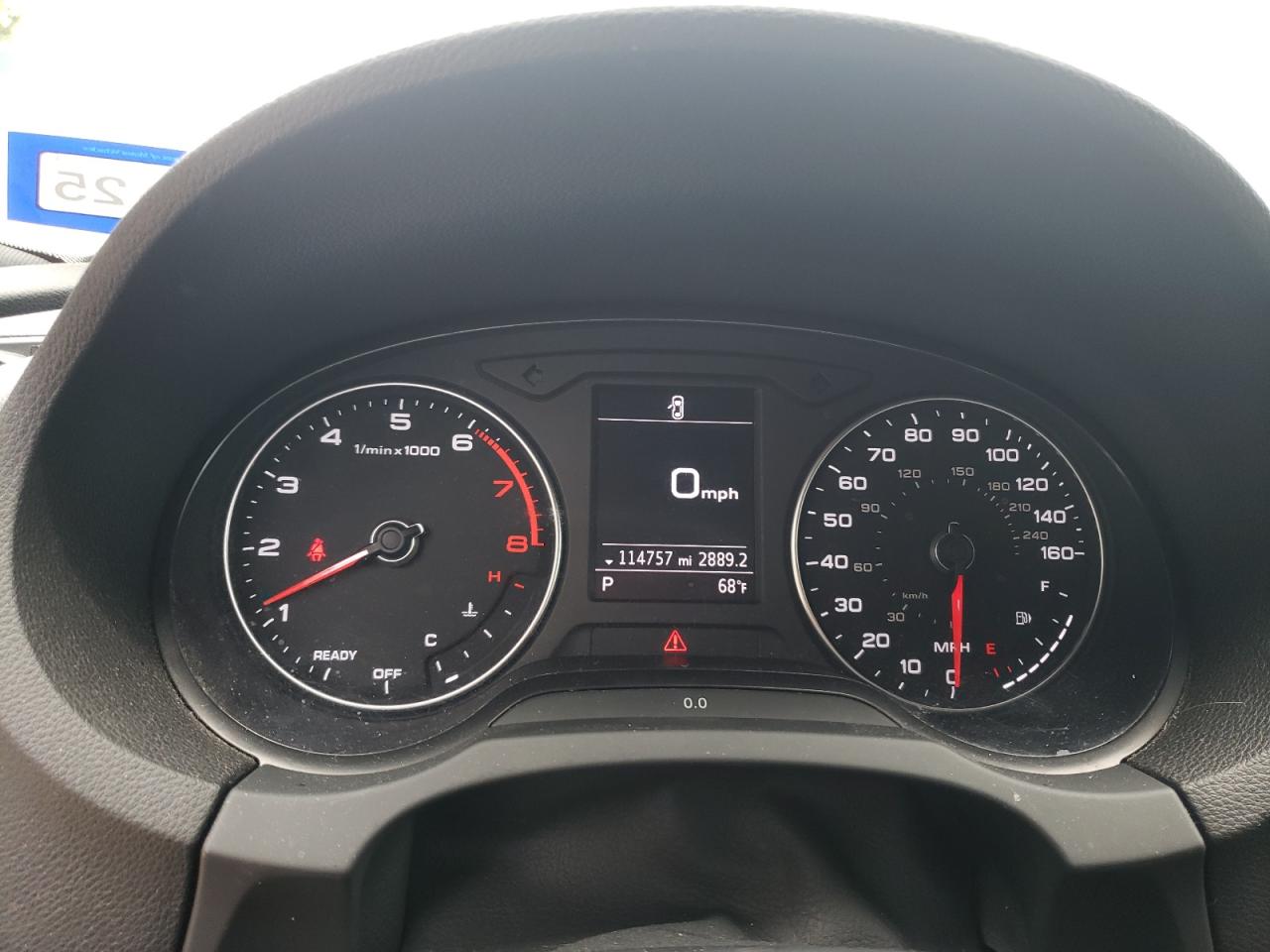2019 Audi A3 Premium VIN: WAUAUGFF1KA107940 Lot: 59981675