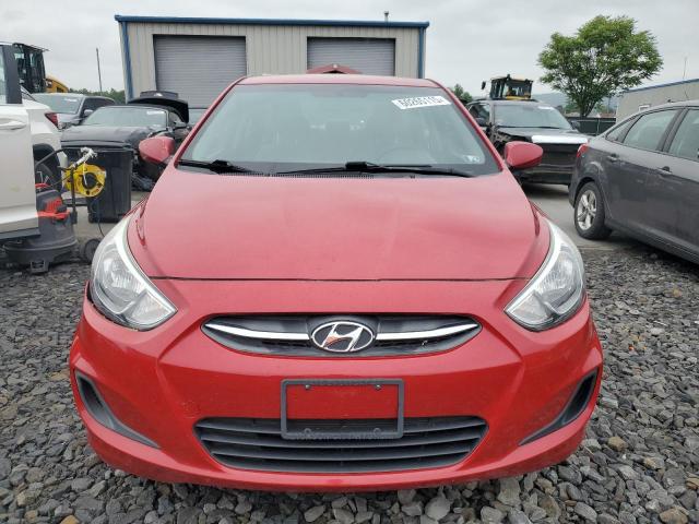  HYUNDAI ACCENT 2016 Red