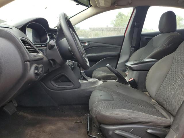 Sedans DODGE DART 2016 Czerwony