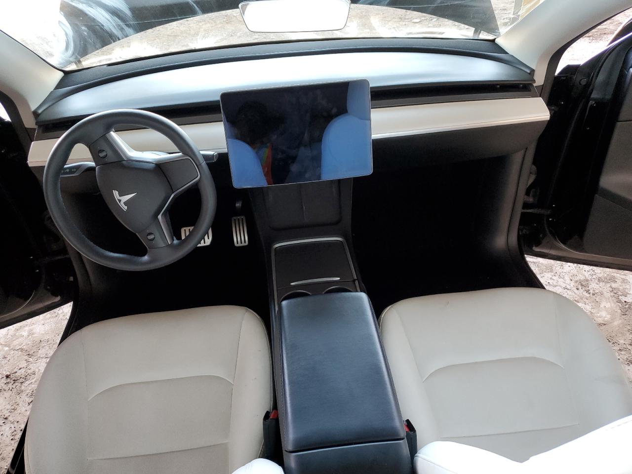 2021 Tesla Model Y VIN: 5YJYGDEF6MF303617 Lot: 59965595