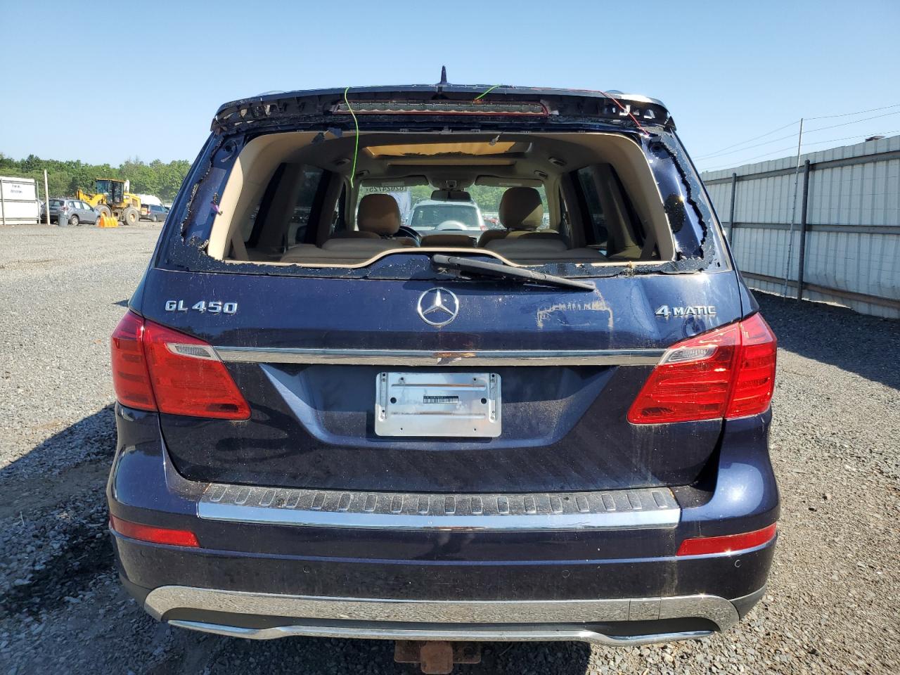 2015 Mercedes-Benz Gl 450 4Matic VIN: 4JGDF6EE8FA503362 Lot: 62024725