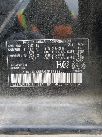 2024 SUBARU CROSSTREK WILDERNESS  