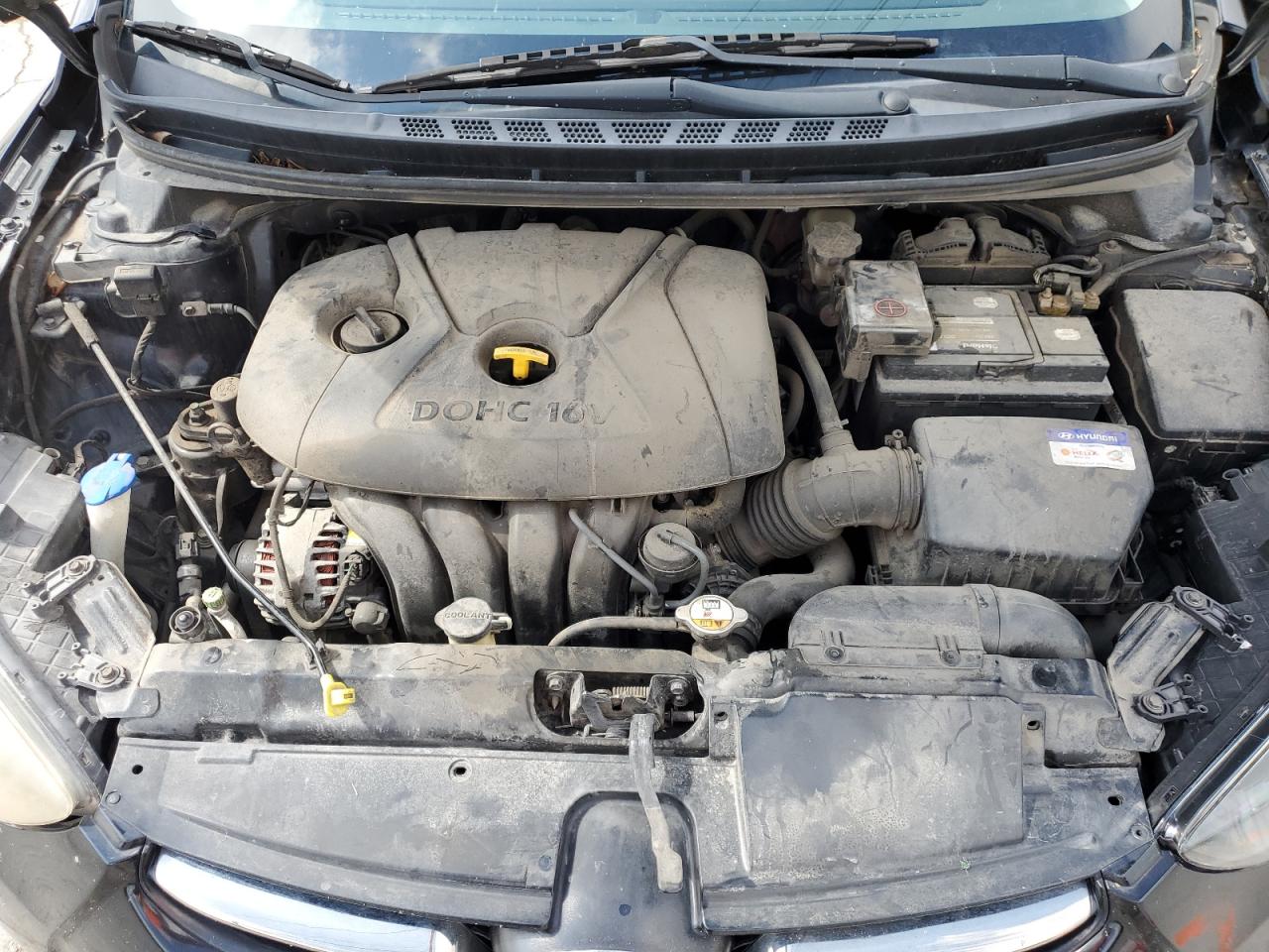 2012 Hyundai Elantra Gls VIN: KMHDH4AE1CU432195 Lot: 60733755