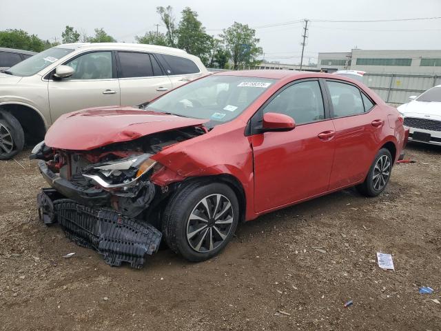  TOYOTA COROLLA 2014 Czerwony
