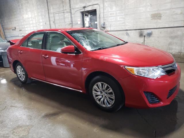  TOYOTA CAMRY 2012 Czerwony