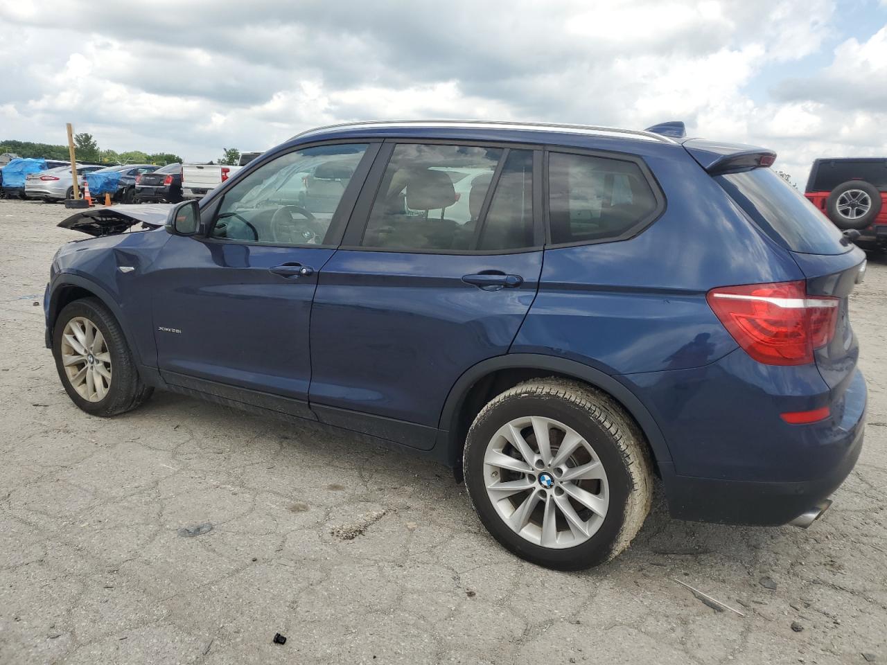 2016 BMW X3 xDrive28I blue null gas 5UXWX9C50G0D76131 photo #4