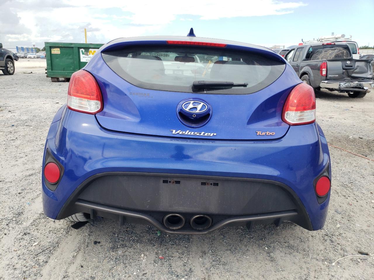 2015 Hyundai Veloster Turbo VIN: KMHTC6AE2FU216284 Lot: 62455775