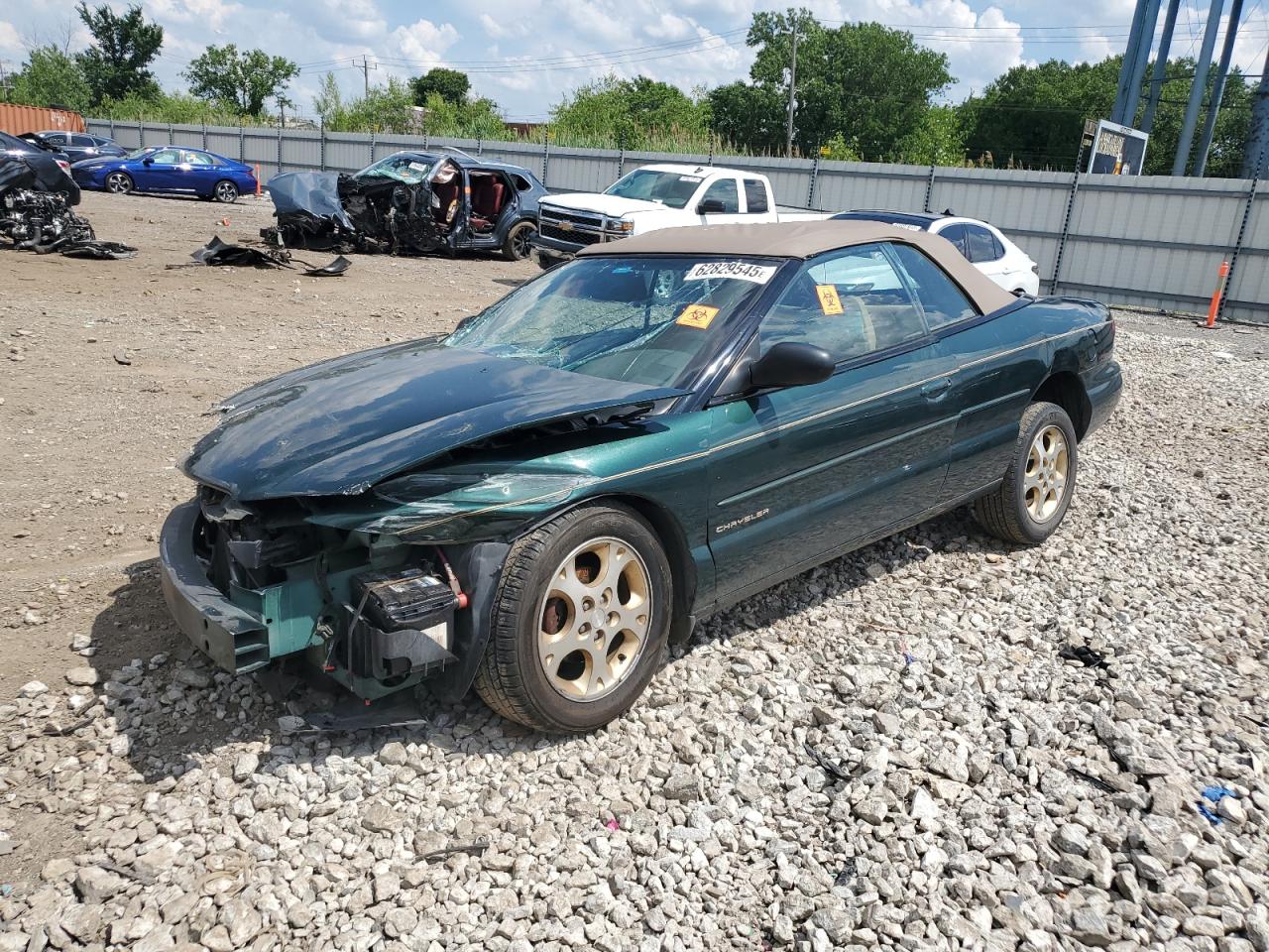 CHRYSLER SEBRING 1999 VIN 3C3EL55H4XT202799