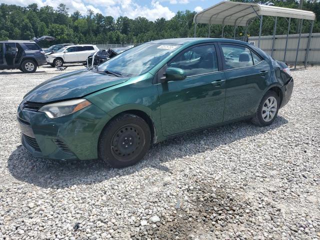  TOYOTA COROLLA 2015 Green