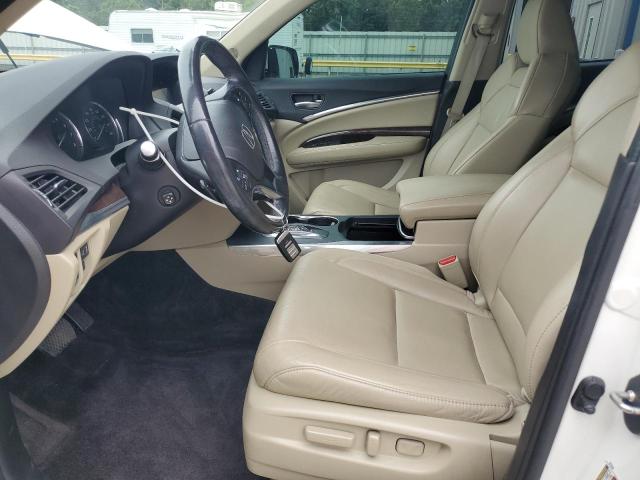  ACURA MDX 2017 Кремовый