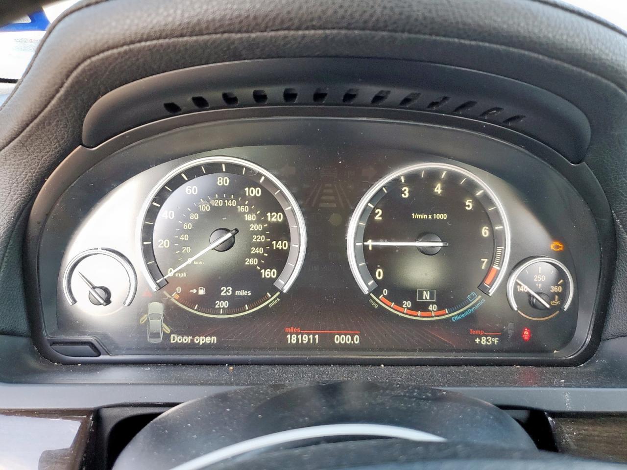 2012 BMW 750 Li VIN: WBAKB8C54CC965226 Lot: 62135045