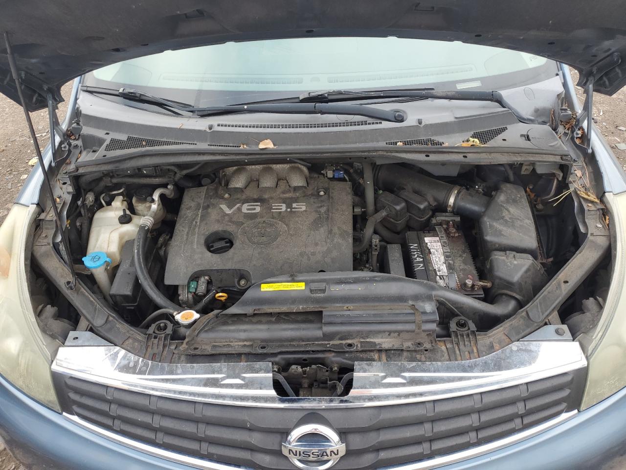 2008 Nissan Quest S VIN: 5N1BV28UX8N111145 Lot: 62165245