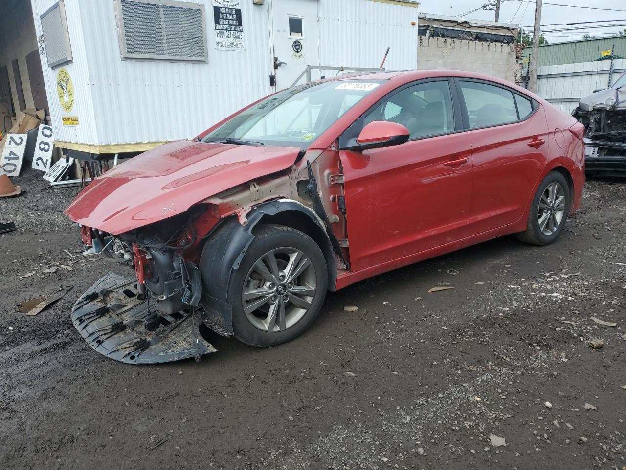 2018 Hyundai Elantra Sel de vânzare în New Britain, CT - Front End
