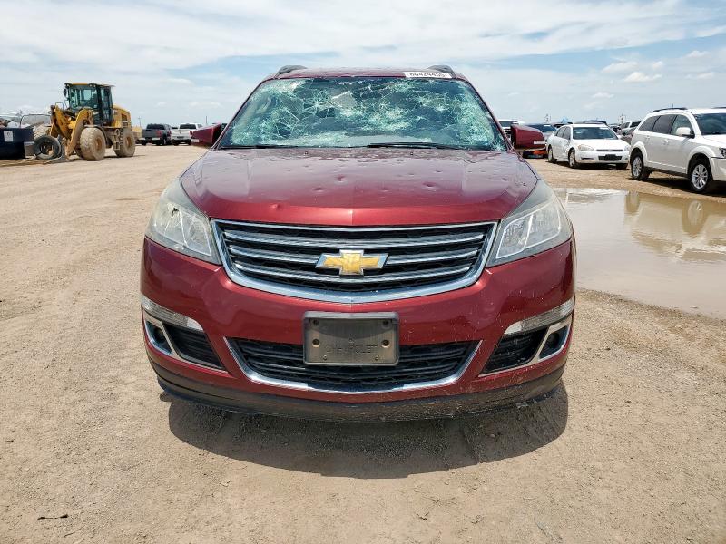  CHEVROLET TRAVERSE 2015 Бордовый