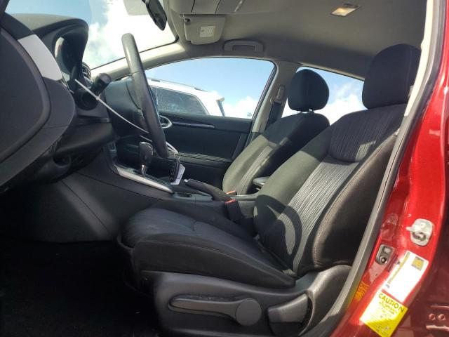  NISSAN SENTRA 2019 Czerwony