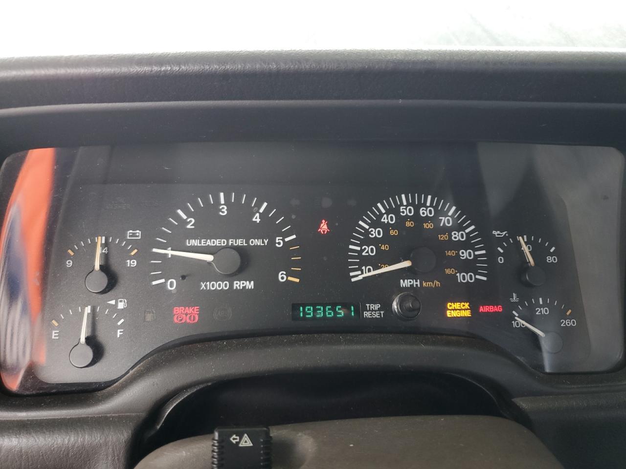 1997 Jeep Cherokee Sport VIN: 1J4FJ68S5VL593080 Lot: 61062955
