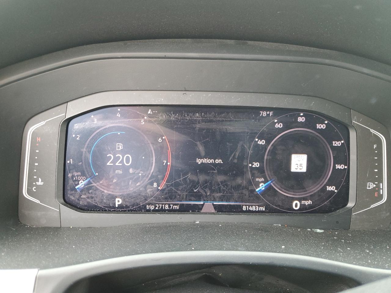 2021 Volkswagen Atlas Sel Premium VIN: 1V2TR2CA9MC506996 Lot: 59413315