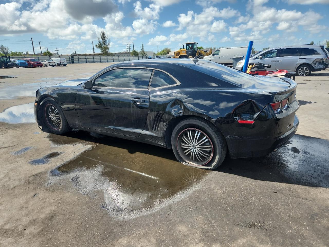 2012 Chevrolet Camaro Ls black coupe gas 2G1FA1E36C9181723 photo #3