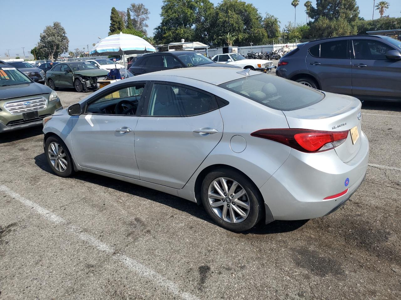 HYUNDAI ELANTRA 2015 VIN 5NPDH4AE1FH598235 zdjęcie 2