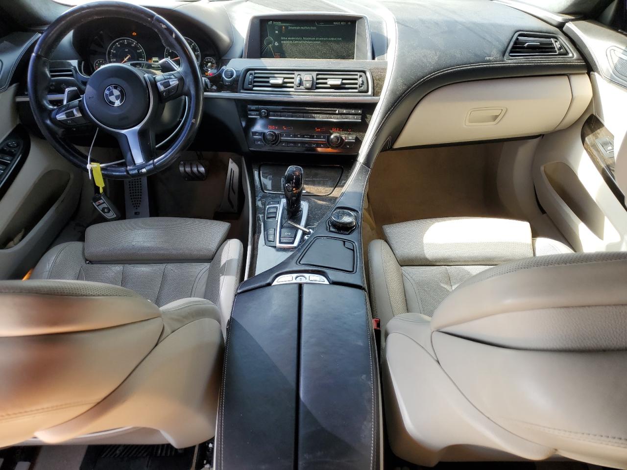 2015 BMW 650 I Gran Coupe VIN: WBA6B2C5XFGB99730 Lot: 62563075