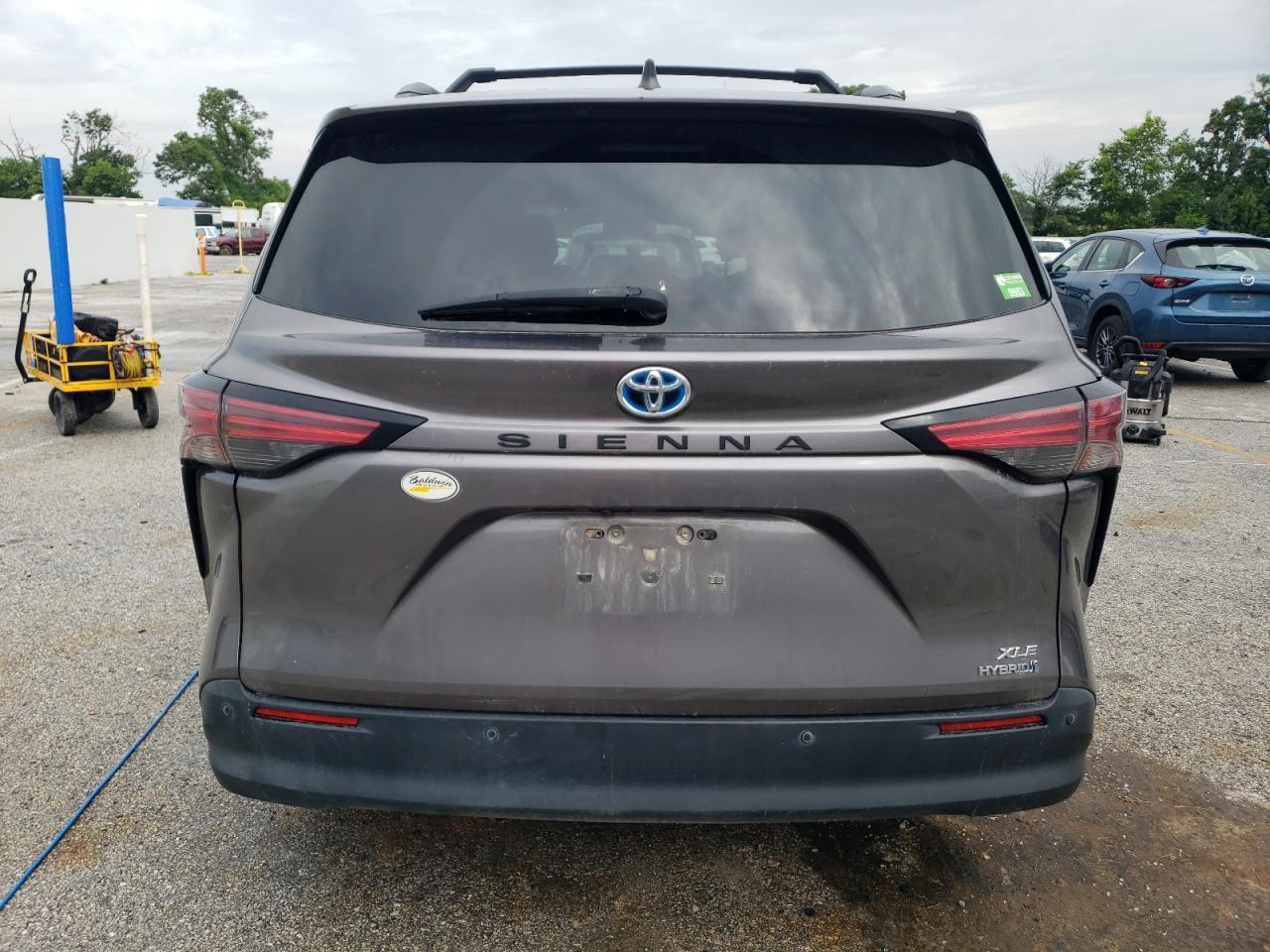 2021 Toyota Sienna Xle VIN: 5TDYRKEC0MS009162 Lot: 59762565