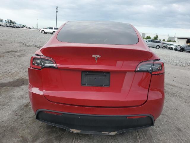  TESLA MODEL Y 2021 Czerwony