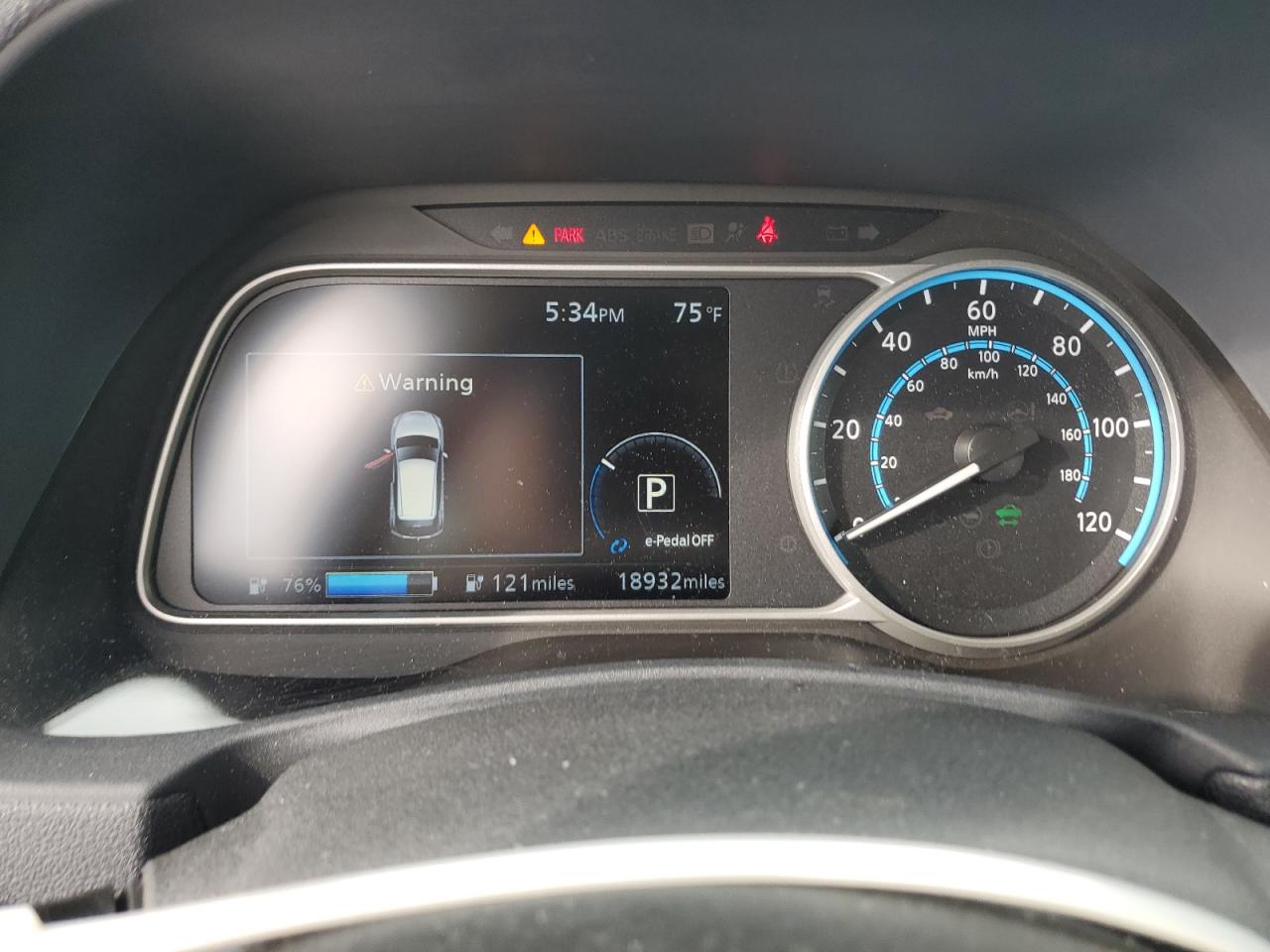 2019 Nissan Leaf S VIN: 1N4AZ1CP3KC313348 Lot: 62196205