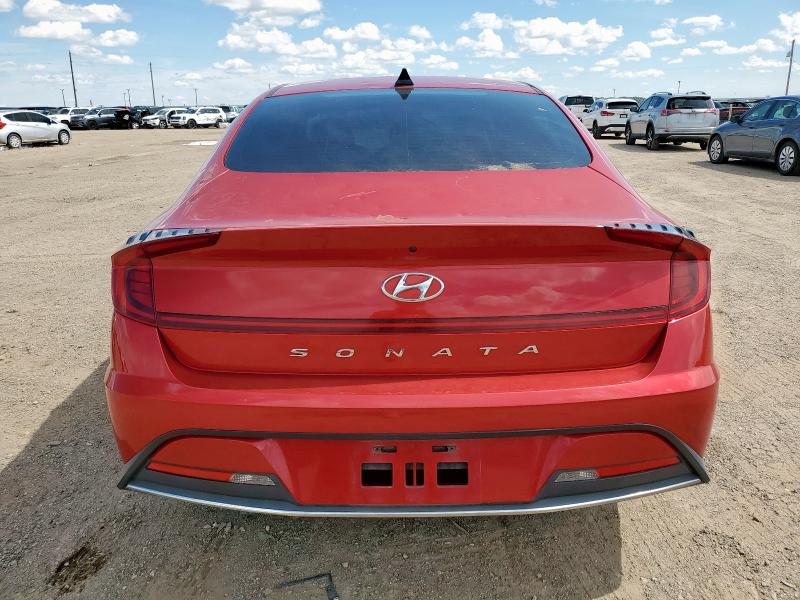  HYUNDAI SONATA 2021 Красный