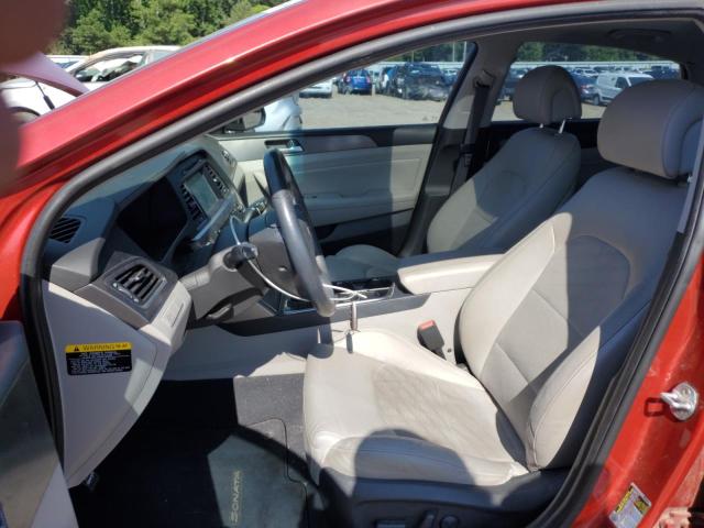  HYUNDAI SONATA 2017 Red