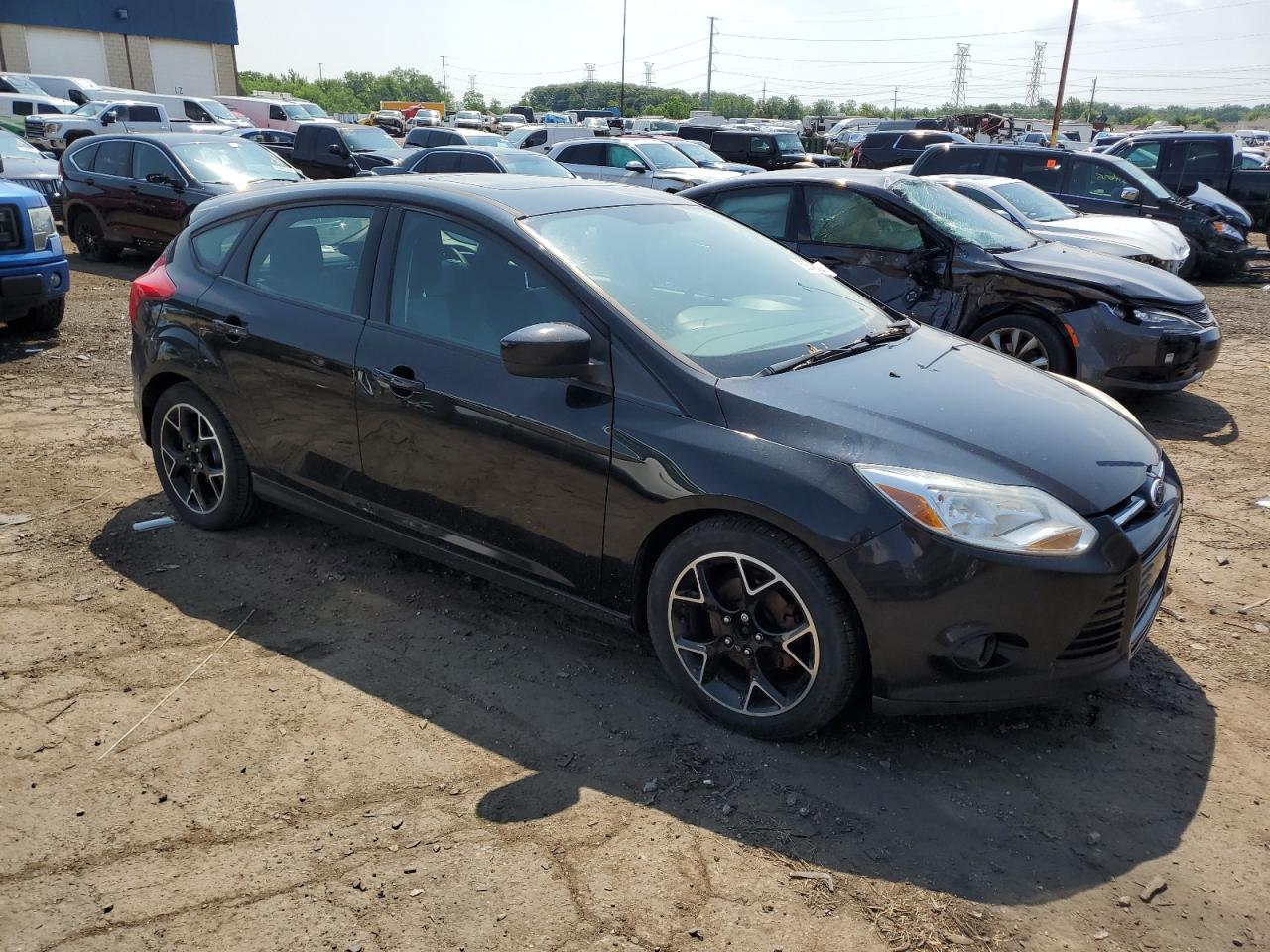 FORD FOCUS 2012 VIN 1FAHP3K26CL272396 zdjęcie 4