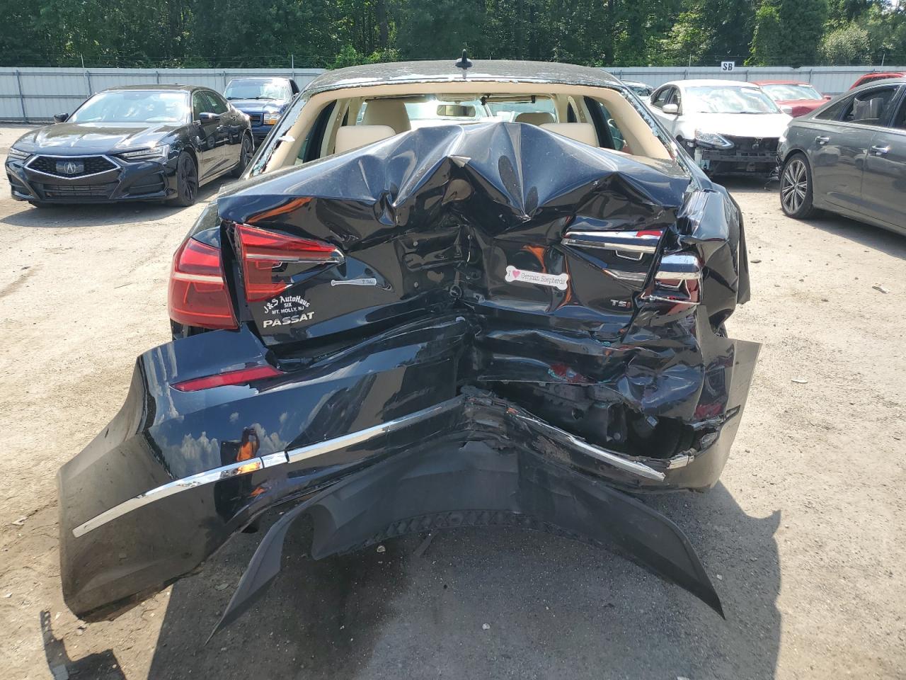 2019 Volkswagen Passat Wolfsburg VIN: 1VWLA7A33KC000536 Lot: 62149115