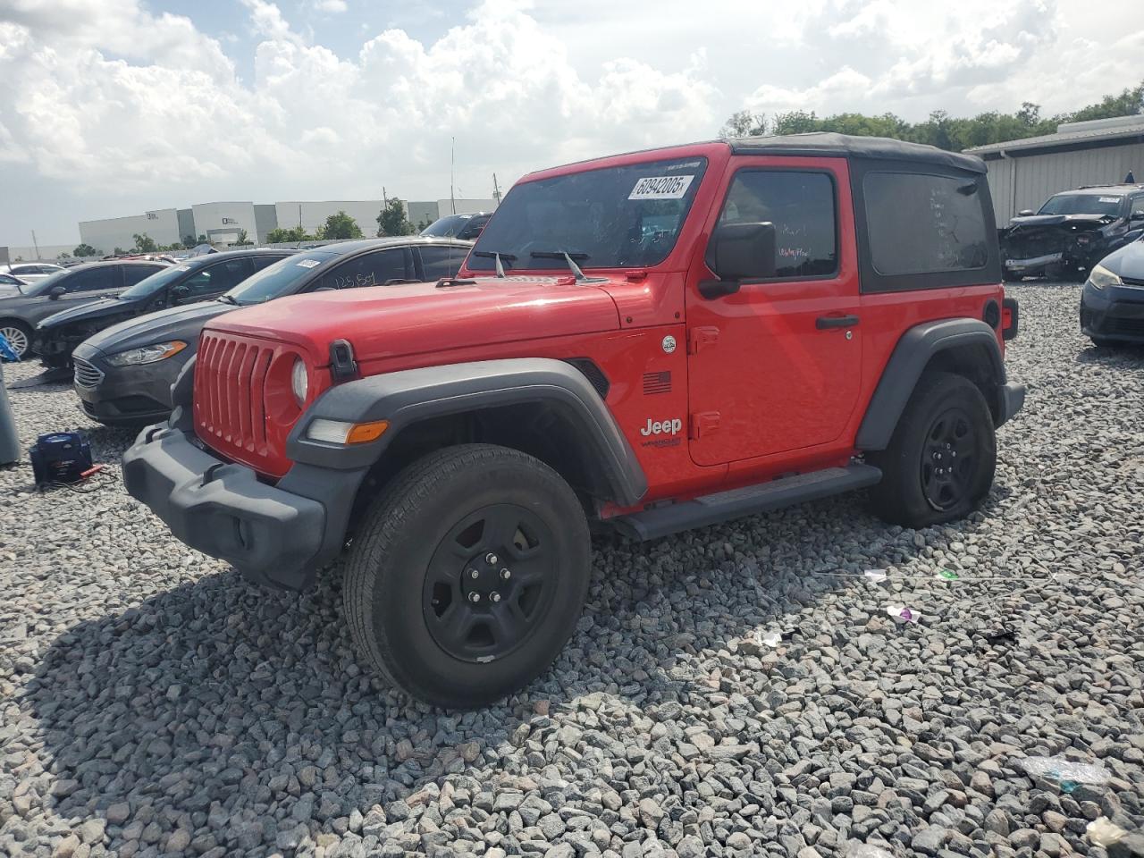 2020 Jeep Wrangler Sport იყიდება Apopka-ში, FL - Mechanical