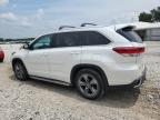 2018 Toyota Highlander Limited за продажба в Prairie Grove, AR - Hail