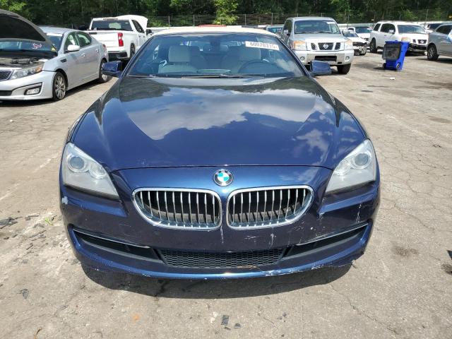 Cabriolets BMW 6 SERIES 2014 Granatowy
