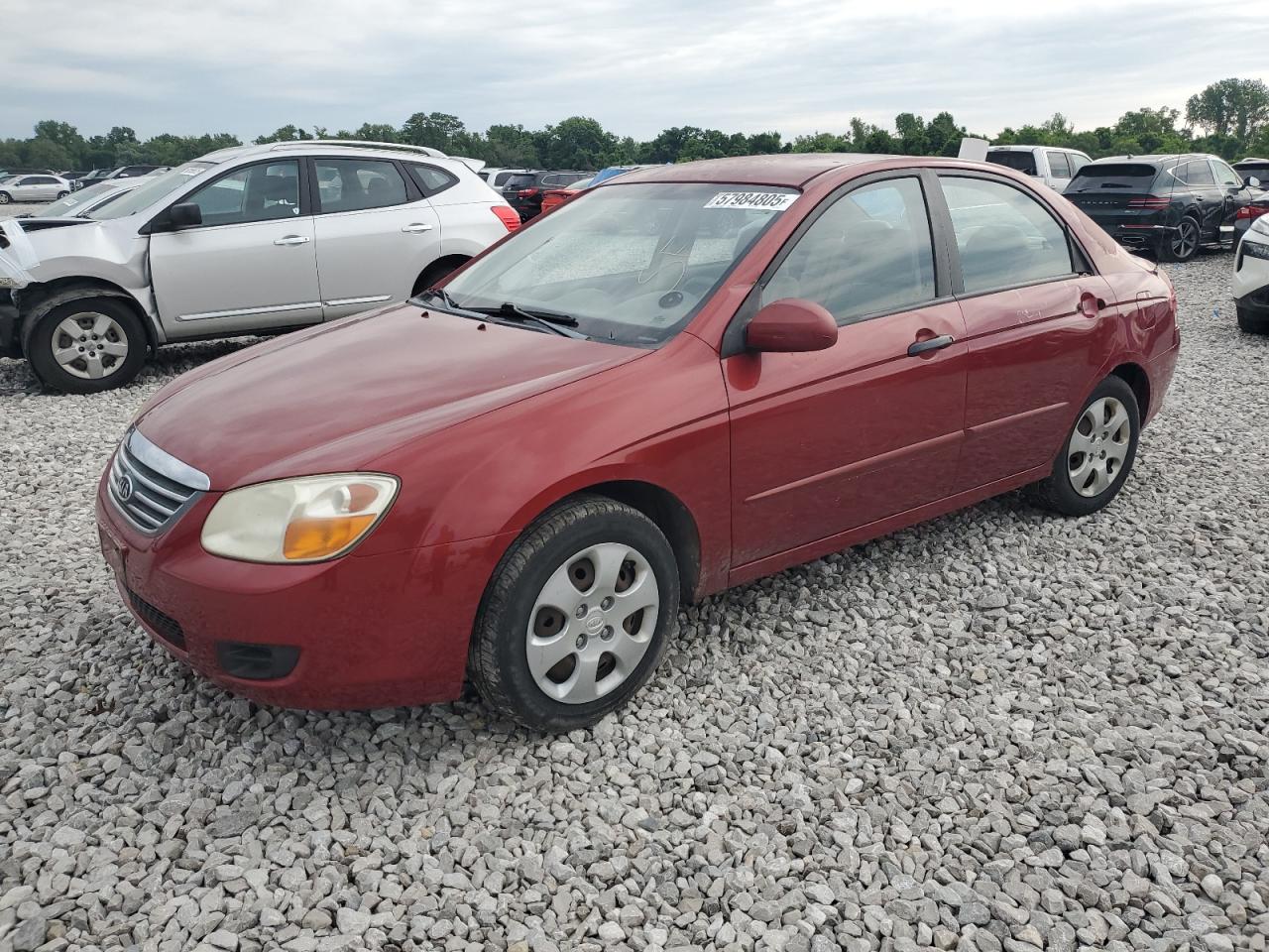 2008 Kia Spectra Ex na sprzedaż w Cahokia Heights, IL - Side