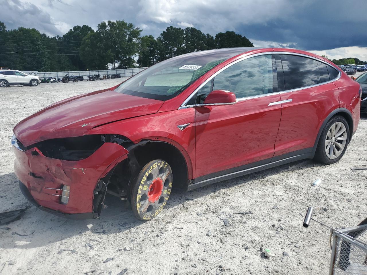 2018 Tesla Model X na sprzedaż w Loganville, GA - Undercarriage