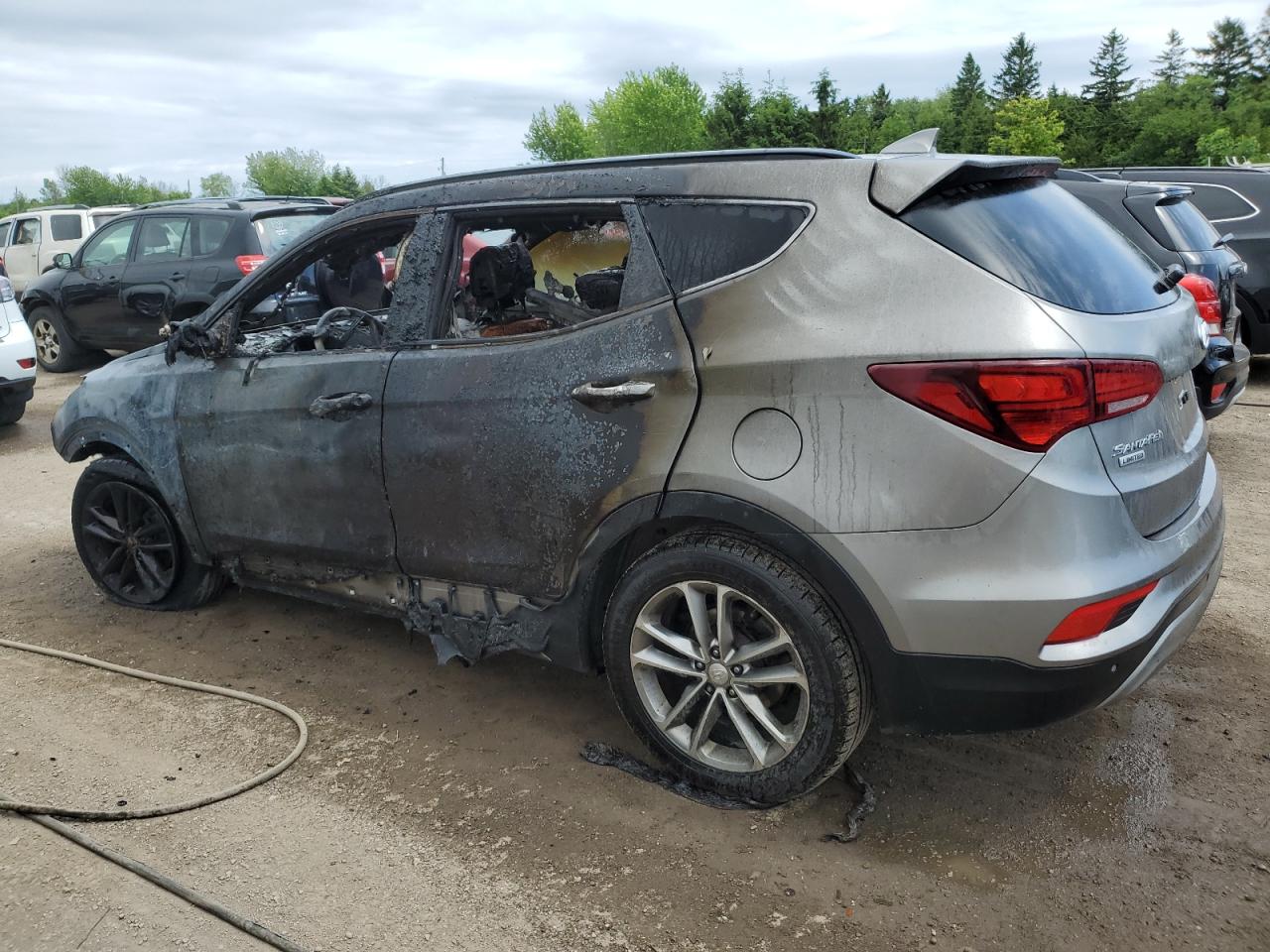 2017 Hyundai Santa Fe Sport VIN: 5XYZUDLA6HG406037 Lot: 61124765