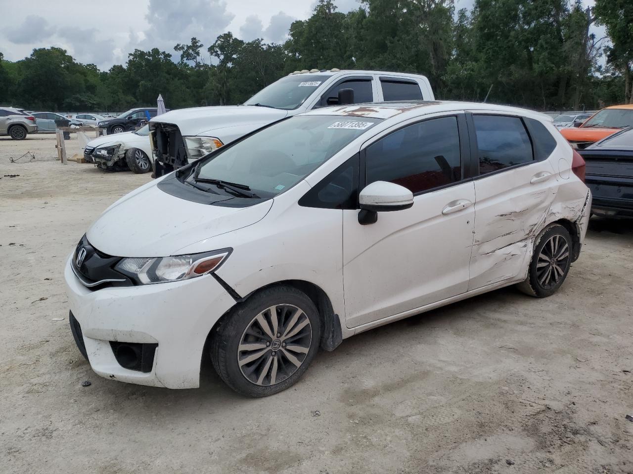 2015 Honda Fit Ex للبيع في Ocala، FL - Side
