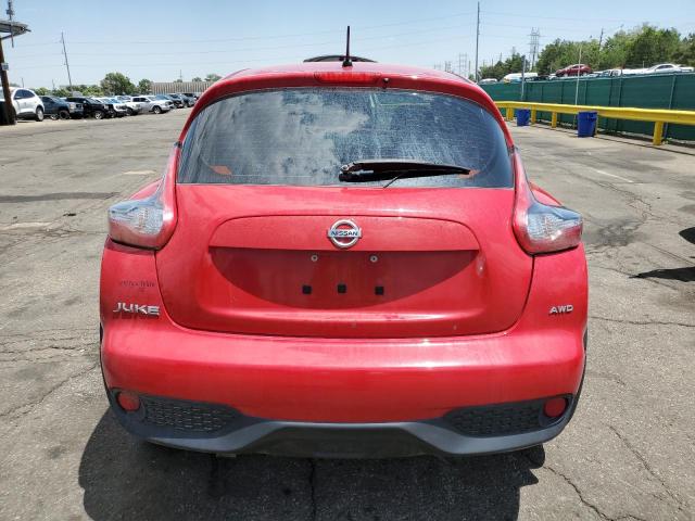 Паркетники NISSAN JUKE 2016 Красный