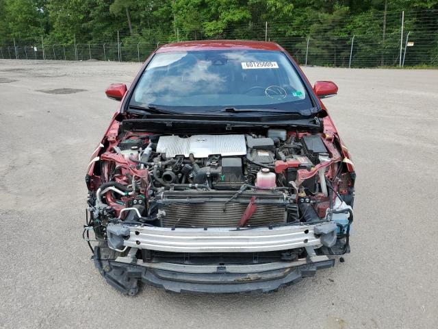  TOYOTA PRIUS 2019 Czerwony