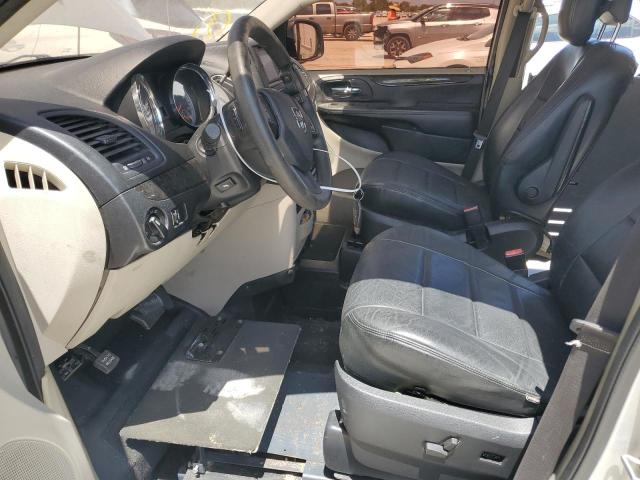 Minivans DODGE CARAVAN 2012 Srebrny